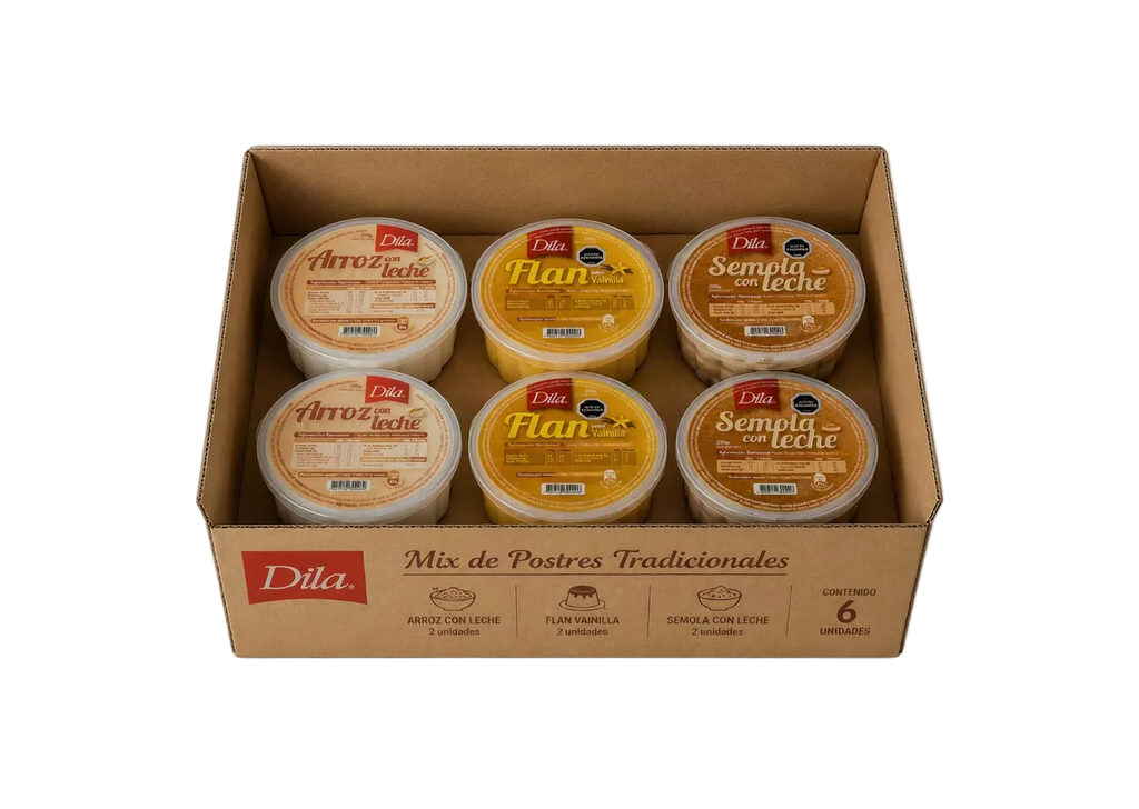 Caja Mixta Lácteos 250g (CAJA x 6 UN)
