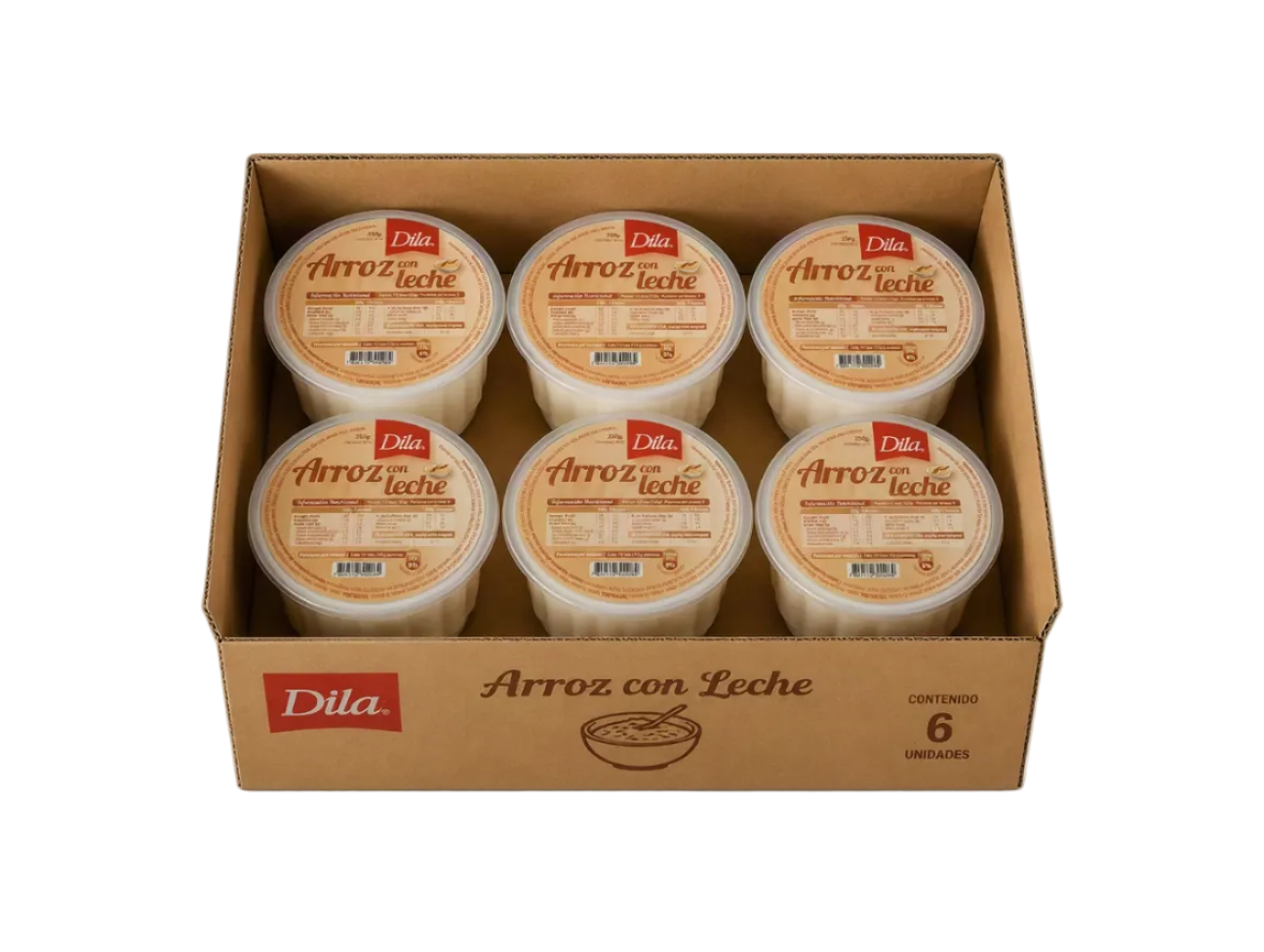 Arroz con leche 250g (CAJA x 6 UN)