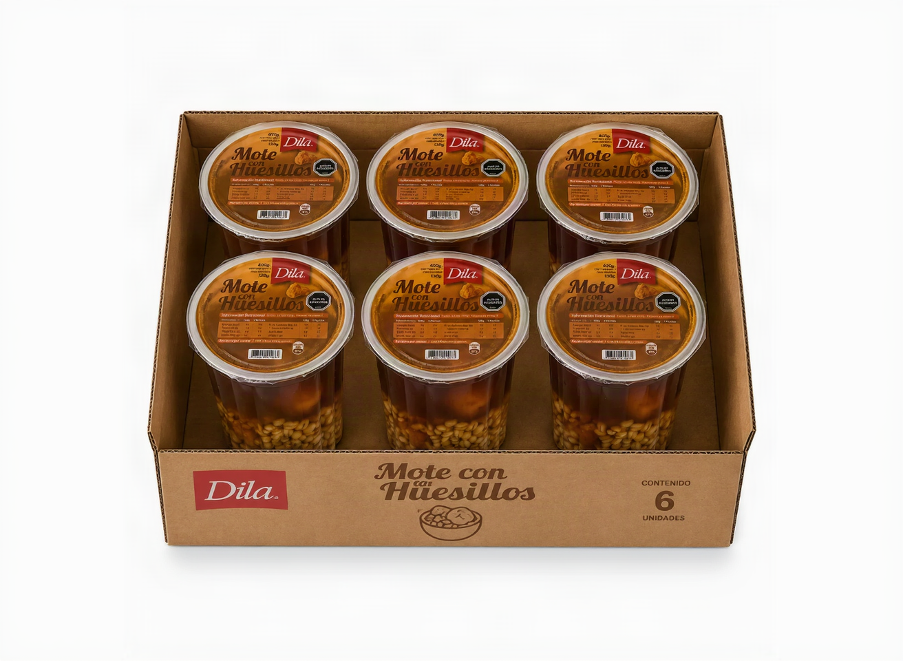 Mote con huesillos 400g (CAJA x 6 UN)