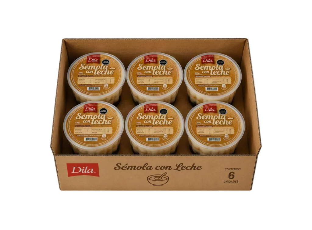 Sémola con leche 250g (CAJA x 6 UN)